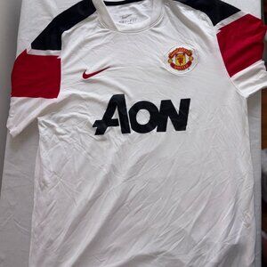 Nike Manchester United 2010-12 Away Jersey Kit Shirt Authentic Dri-Fit size M